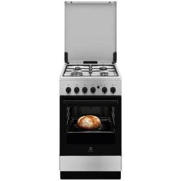 Aragaz Electrolux LKG504015X | 4 arzatoare, Gaz, L 50 cm, Grill, 50x60x85.5cm