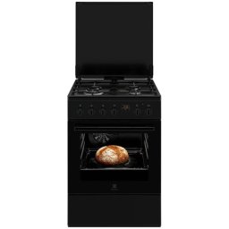 Aragaz Electrolux LKK664222K | mixt, SteamBake, 4 arzatoare, Gaz + Electric, 60x50x85.7cm