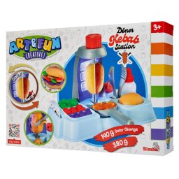 Set creativ cu plastilina Simba Doner Kebab Station pentru copii 3+
