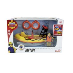 Barca Fireman Sam Neptune cu figurina Penny si accesorii