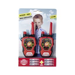 Set 2 walkie-talkie pentru copii Dickie Fun, 2.4 GHz, 100 m