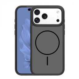 Husa pentru iPhone 17 Pro Max/iPhone 18 Pro Max compatibil MagSafe PC/TPU Negru, TFO Frame Thin Mag