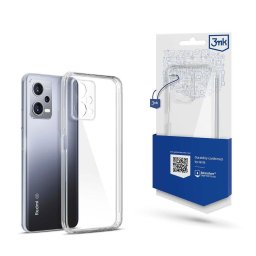Husa Case for Xiaomi Redmi Note 12 Pro+ silicone from the 3mk Clear Case series - transparent