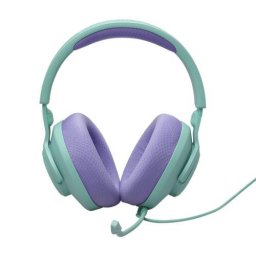 Casti Gaming JBL Quantum 100M2 cu fir microfon detasabil Turcoaz