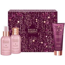 Luxury Body Care Set ( Wild Cherry & Vanilla ) - Dárková sada péče o tělo ( 3 ks )