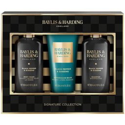 Men Shower Trio ( Black Pepper & Ginseng ) - Dárková sada péče o tělo ( 3 ks )