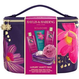 Boudoire Tropical Paradise Body Care Set & Bag - Dárková sada v taštičce ( 5 ks )