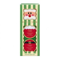Festive Friends Foot Care Set - Dárková sada péče o nohy ( 3 ks )
