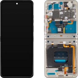 Display cu Touchscreen Motorola Razr 2025 / Razr 60, cu Rama, Sub Inner, Gri ( Pantone Lightest Sky), Service Pack 5D68C29967