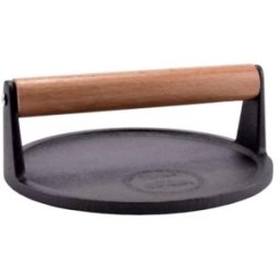 Presa Rotunda pentru Carne, Fonta, 18 cm, Perfect Home