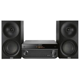 Microsistem HI-FI Akai AM-301B Digital FM Tuner CD MP3 Bluetooth USB Black