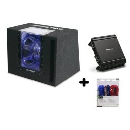 Pachet Subwoofer ALPINE SBG-1244 BP + MRV-M250 + 350940 AIV
