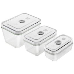 Set 3 Caserole Pentru Vidat Zwilling Din Sticla Fresh & Save
