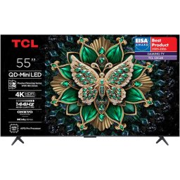 Televizor TCL C6K 55C6K 139.7cm 55Inch 4K Ultra HD Smart Wi-Fi Metallic