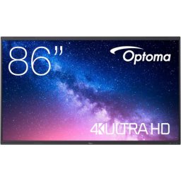 Display Interactiv Optoma 5863RK 86 inch 3840x2160 pixeli Negru