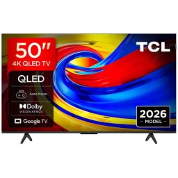 Televizor TCL 50P7L 50inch 126cm QLED 4K 60Hz 2026 Negru
