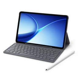 Bundle Tableta OPPO Pad 5 Matte Display Edition + Smart Keyboard + Pencil 2R, 256GB, 8GB RAM, 5G, LCD mat 12.1 inch 2.8K 120Hz, Starlight Black