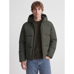 Jack & Jones Geaca barbati, cu gluga, Regular fit, JJGALAXY, Verde inchis (SELECTATI MARIMEA: L)