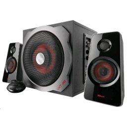 TRUST 19023 GXT 38 Tytan 2.1 Subwoofer Speaker Set negru-roșu