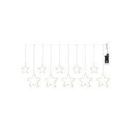 Ghirlandă LED pentru exterior 125xLED/1,9m IP44 alb cald