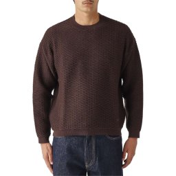 EMPORIO ARMANI Pulover EM006629AF27827 U6030 black coffee