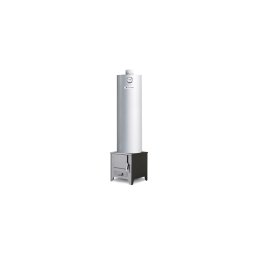 Ansamblu boiler de baie pe lemne 90 l Celsius Sanitary, cu focar, oțel vopsit