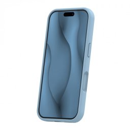 Husa pentru iPhone 17 Pro Max/ iPhone 18 Pro Max compatibil MagSafe PC/Silicon Light Blue, TFO Silicone Thin Mag