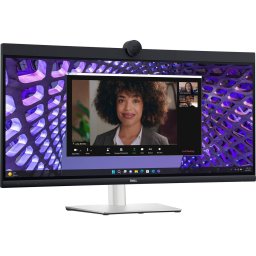 Monitor Dell P3424WEB, LED monitor - 34 - black/silver, WQHD, IPS, QHD webcam