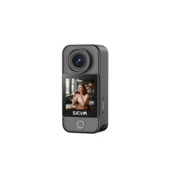 Camera Video de Actiune SJCAM C400 Pocket 16MP Rezolutie 4K / 30FPS Baterie 1250mAh USB-C Negru