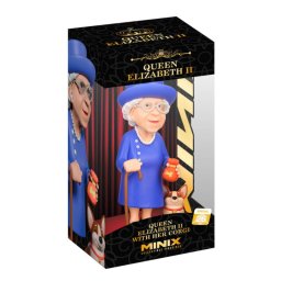 Figurina MINIX Queen Elizabeth II with Corgi +3 ani