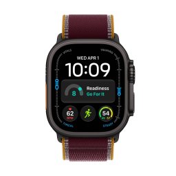Smartwatch Apple Watch Ultra 4 2026 5G 49mm Black Titanium Case Trail Loop Burgundy Titanium Black