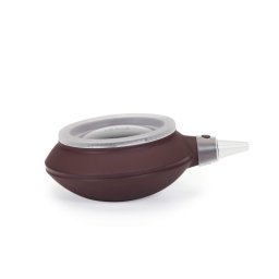 Seringa pentru patiserie Lekue 1010198, 6 accesorii, -60°C/+220°C, Silicon platinat, Maro