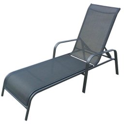 Sezlong cu spatar reglabil FDZN 8012 161 x 64 x 48/100 cm