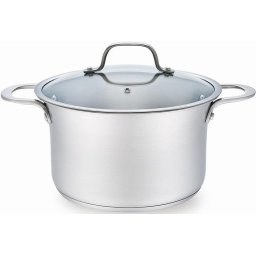 MR-3505-18 Cratiță cu capac 18 cm, 1,75 l Inox