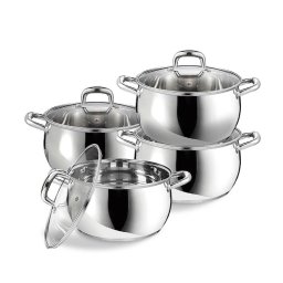 MR-3515-8 Set de oale 8 elemente Oțel inoxidabil (2,0l, 2,8l, 3,8l, 6,4l)