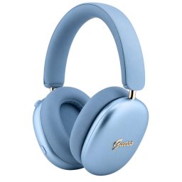 Casti Over-ear, BT 5.4, ENC - Guess Metal Script Logo (GUBHP10HMBCB) - Blue