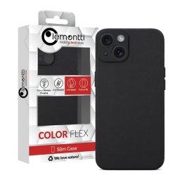 Husa Lemontti Husa Silicon Soft Slim iPhone 15 Negru