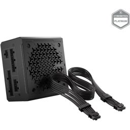 Sursa RM1000e, 1000W, ATX 3.1, Full Modulara, Cybenetics Platinum, ThermalProtect cu cablu 12V-2x6, Negru
