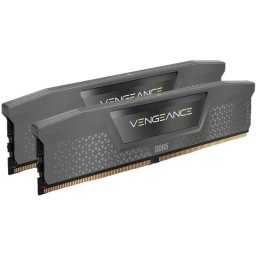 Memorie DDR5, 32GB, 2x16GB, 6000MT/s, C38, 1.35V, XMP&EXPO, Gri, VENGEANCE