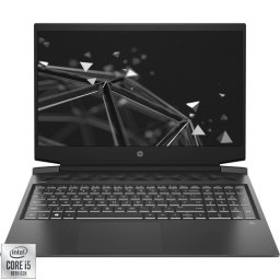 Laptop HP 16.1'' Pavilion Gaming 16-a0076nq, Intel Core i5-10300H pana la 4.5GHz, 16GB DDR4, SSD 512GB, NVIDIA GTX 1650 Ti 4GB GDDR6, Baterie 3 ore