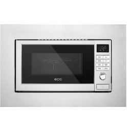 Cuptor cu microunde incorporabil ECG MTD 2081 VGSS, 20 litri, 1200 W, 5 niveluri de putere, 9 programe