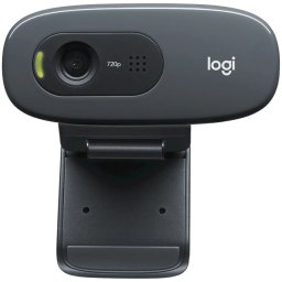 LOGITECH C270 HD Webcam - BLACK - USB
