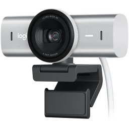 LOGITECH MX Brio 4K Ultra HD Webcam - PALE GREY - 2.4GHZ - EMEA28-935 - B2C "960-001554" (timbru verde 0.18 lei)