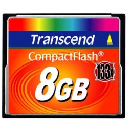 Transcend - card memorie Compact Flash 8GB High Speed 133x
