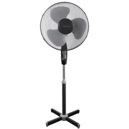 Ventilator cu picior Esperanza EHF001KE, 50W, Negru/Gri