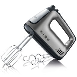 Mixer de mana Severin HM3832 , 400 W, 5 trepte, Inox/Gri/Negru