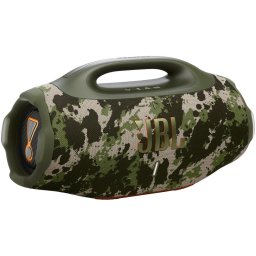Boxa portabila JBL Boombox 4, 210W, Pro Sound, IP68, Auracast, Baterie detasabila, Autonomie 34 ore, Camuflaj