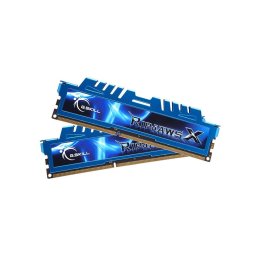 Memorie RAM Kit Dual G.SKILL RipjawsX, 16GB (2x8GB), DDR3 1600 MHz, CL9, Albastru