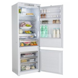 Combina frigorifica incorporabila Franke Mythos FCB 400 V NE N, E, 400 litri (299+101), Easy Frost, clasa E, Alb