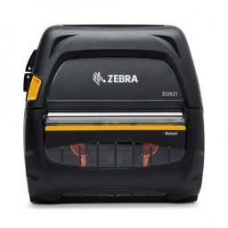 Imprimanta mobila de etichete Zebra ZQ521, DT, 203 DPI, Wi-Fi, Bluetooth, viteza max. 127 mm/s, latime printabila max. 104 mm, baterie extinsa de 4900mAh, Negru